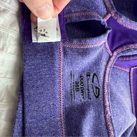 NWOT C9 by Champion High Support Wirefree Racerback Sports Bra, 36B - Picture 12 of 12